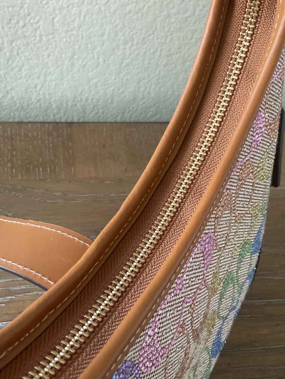 Coach rainbow crystal Hampton in signature jacquard - Picture 13 of 15